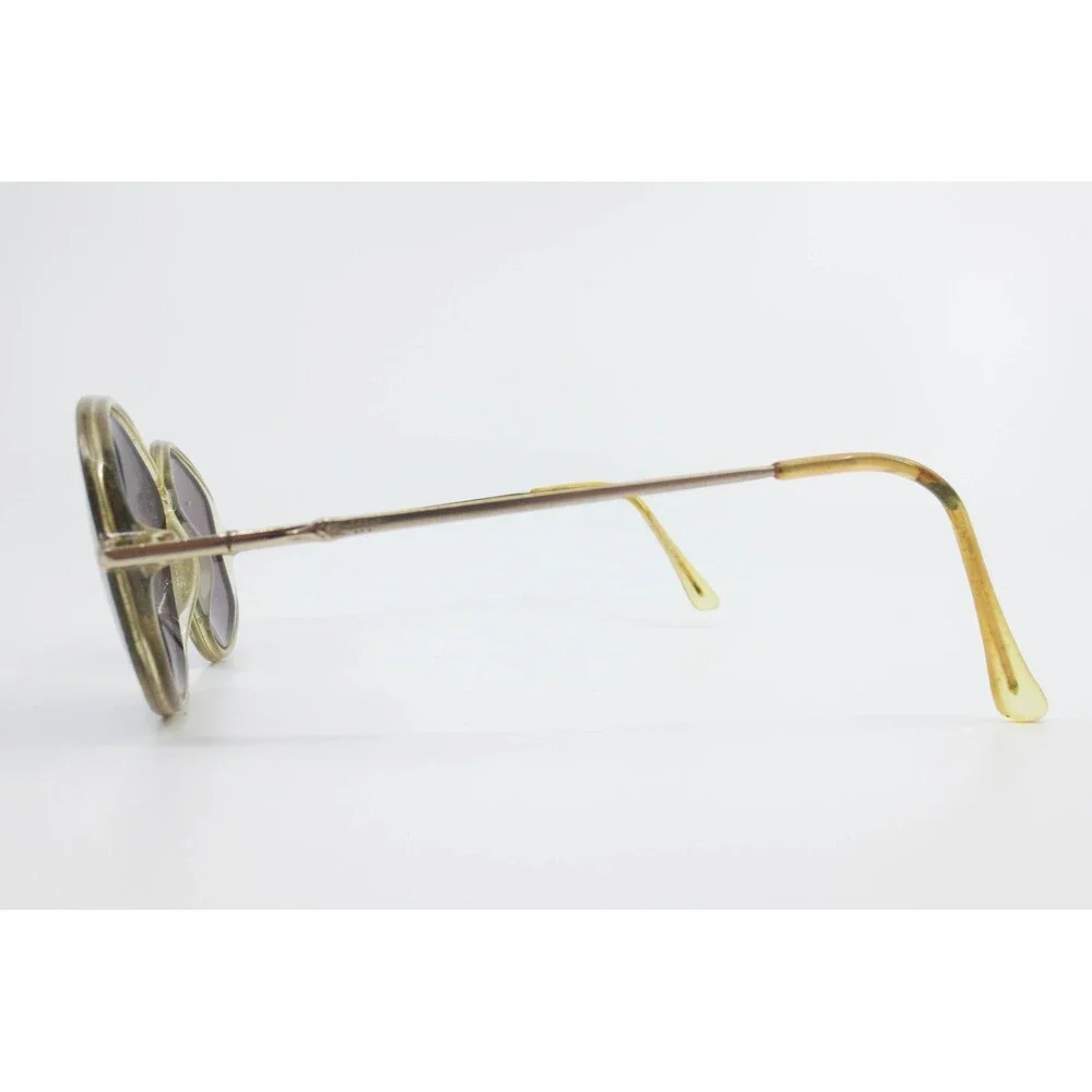 Gloria Vanderbilt 751 Gold Oval Eyeglass Frames Vintage Women 53-16-135 097